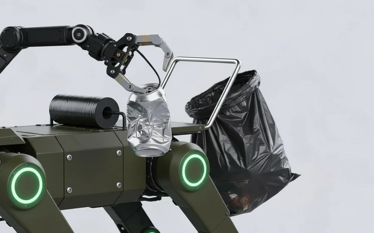 CleanWalker gripper mechanism close-up